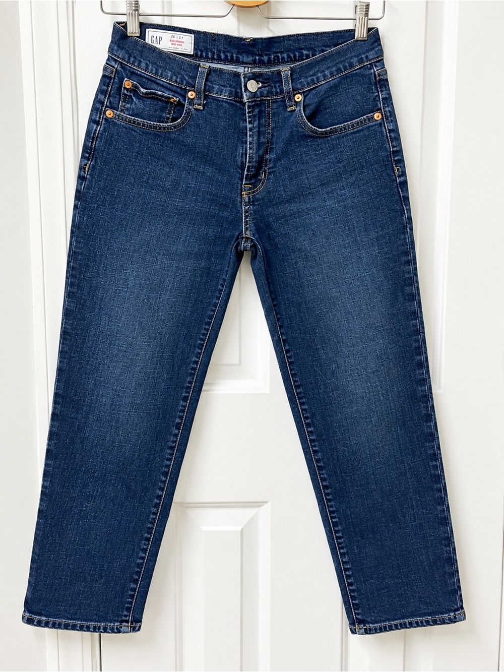 GAP Women's Dark Indigo Straight Leg Jeans